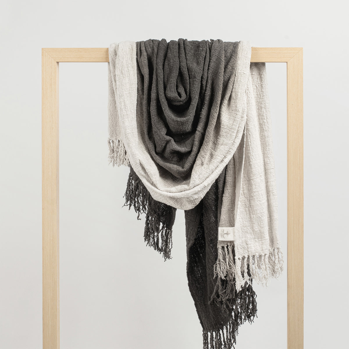 Blue ombre throw shop