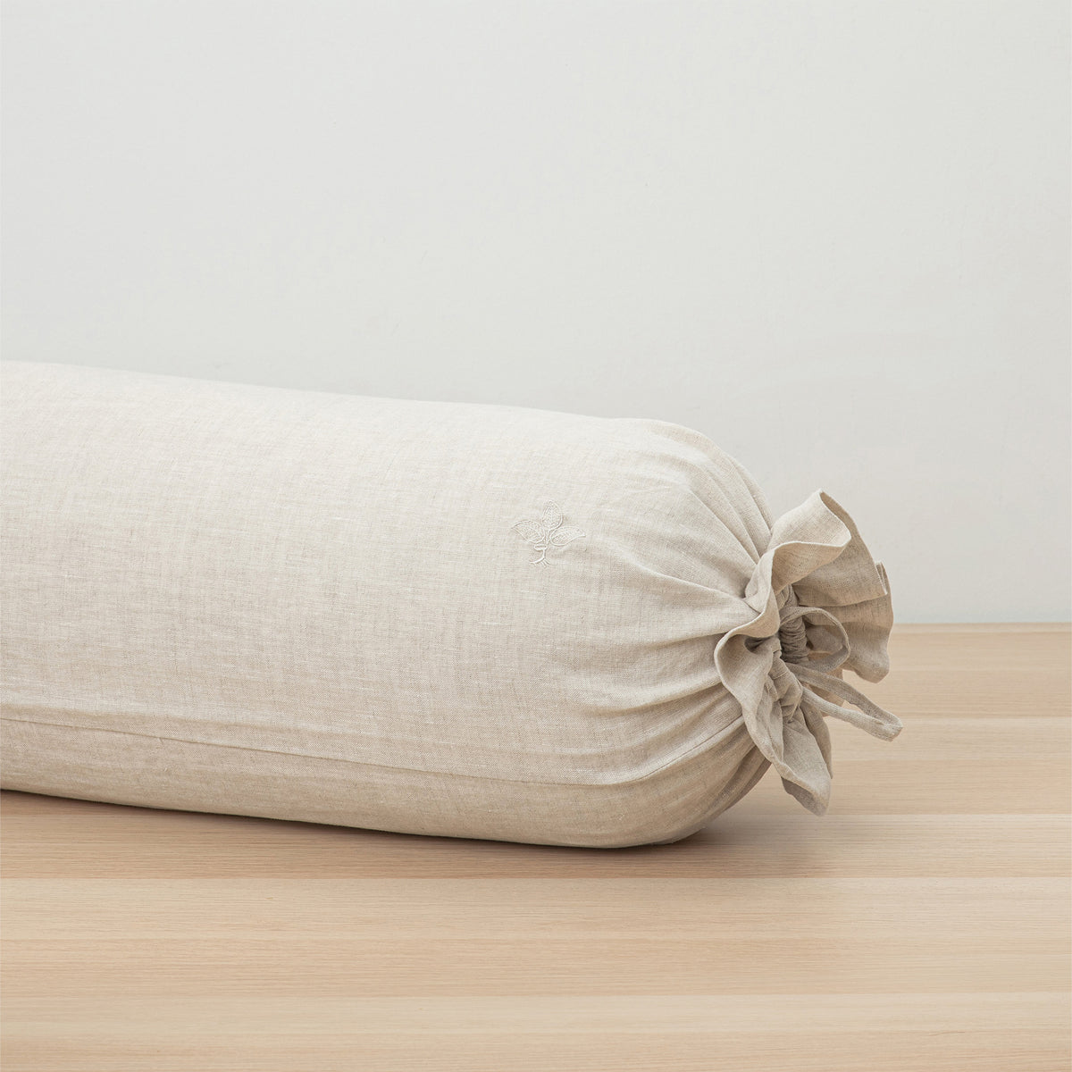 Natural Linen Bolster Case Heveya Singapore