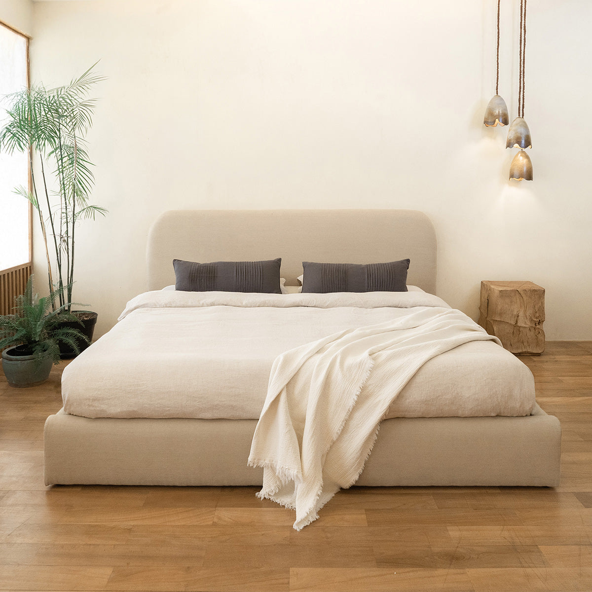 Lusso Upholstered Bed Frame