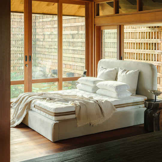 Lusso Adjustable Upholstered Bed Frame