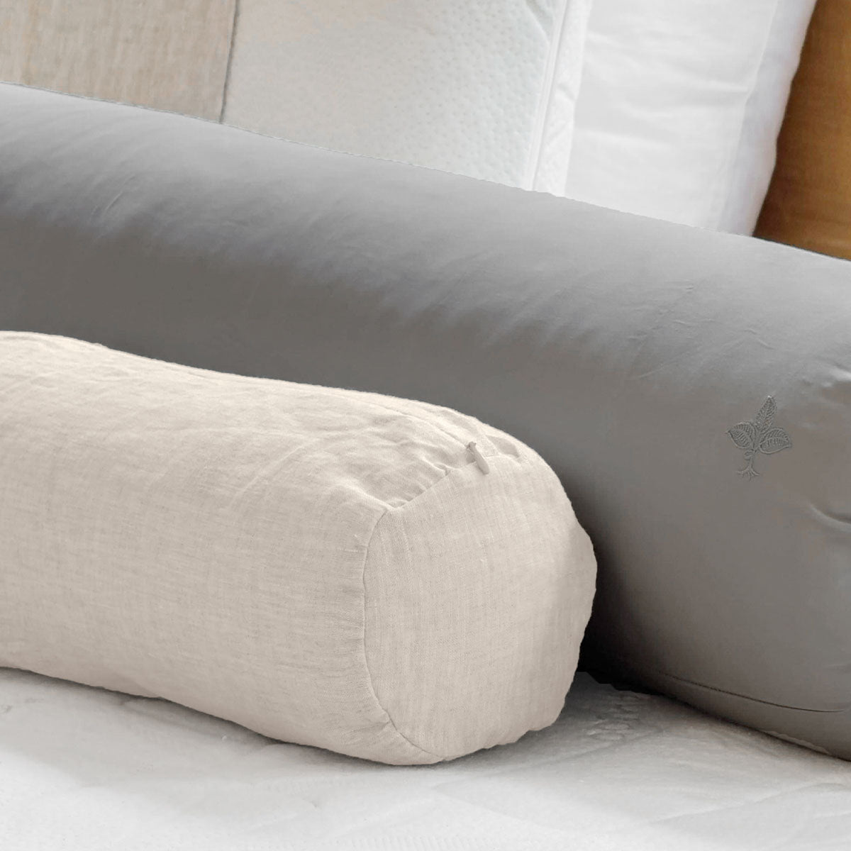 Mini Linen Bolster Case
