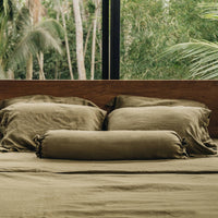 Heveya® Linen Bolster Case (2pcs)