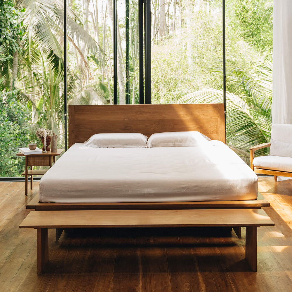 Heveya® Teak Bench