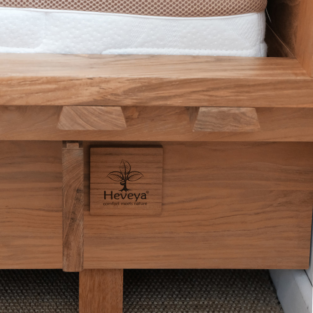 Heveya® Teak Bed Frame