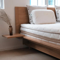 Heveya® Teak Bed Frame With Side Tables